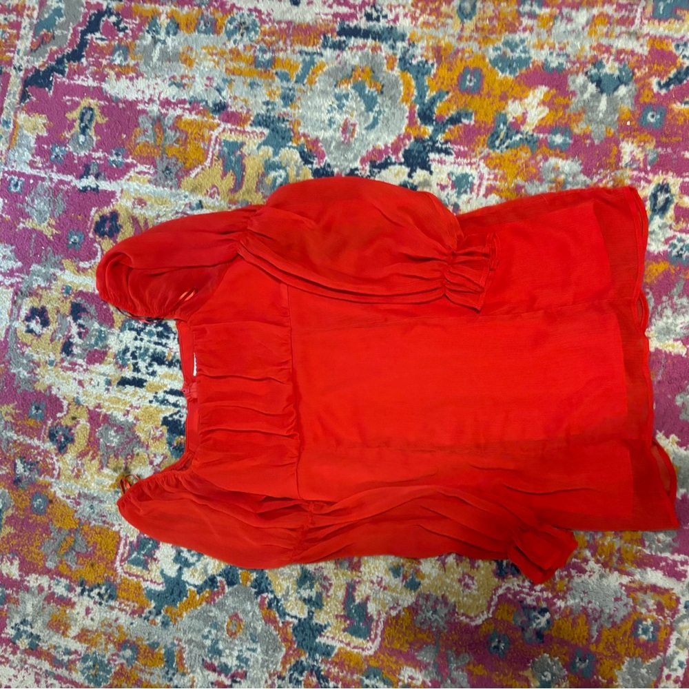 Francesca's Collections Red Mini Dress